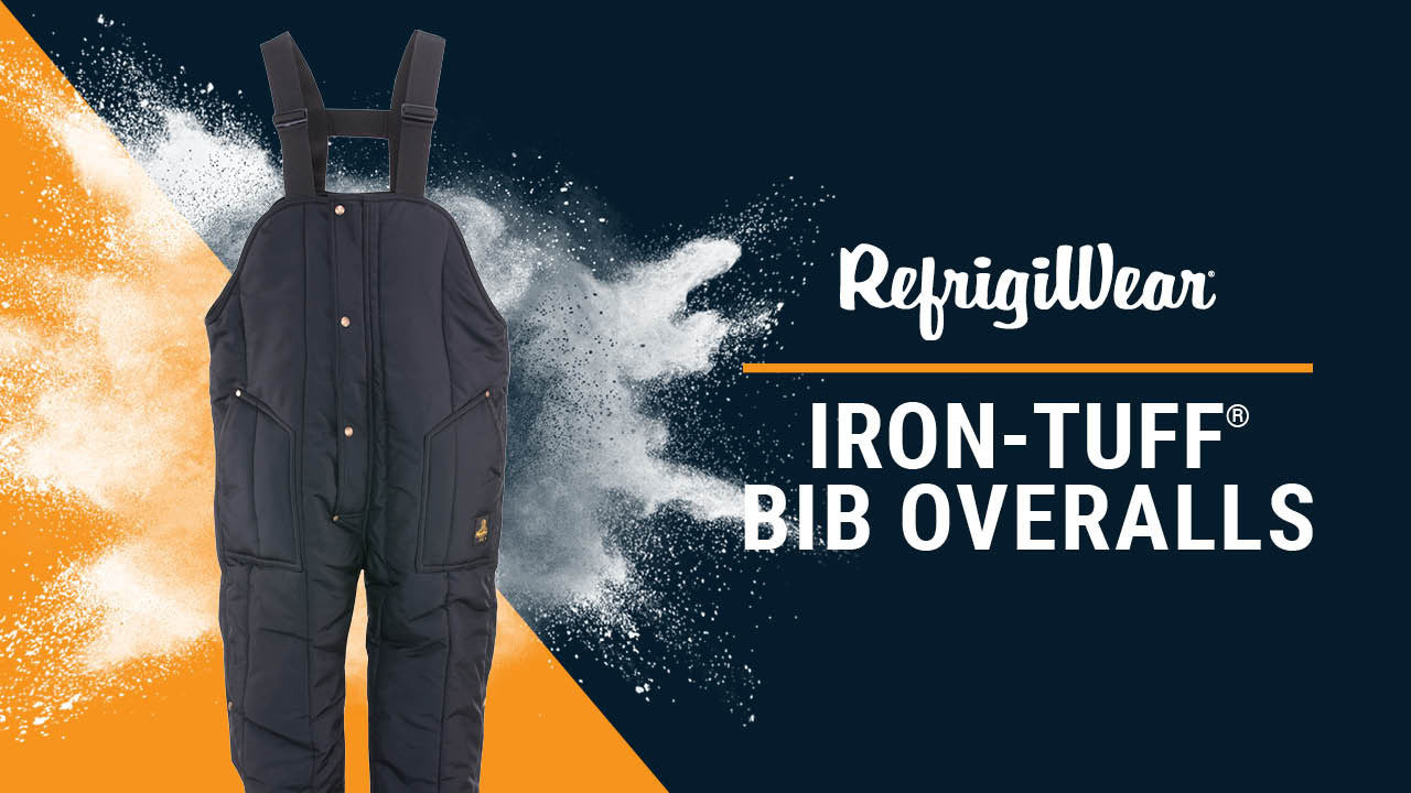 Refrigiwear Hivis Iron-Tuff® Bib Overalls