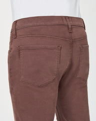 PAIGE MENS DENIM BOTTOMS Federal Deep Aubergine Twill Brand New w/ Tag